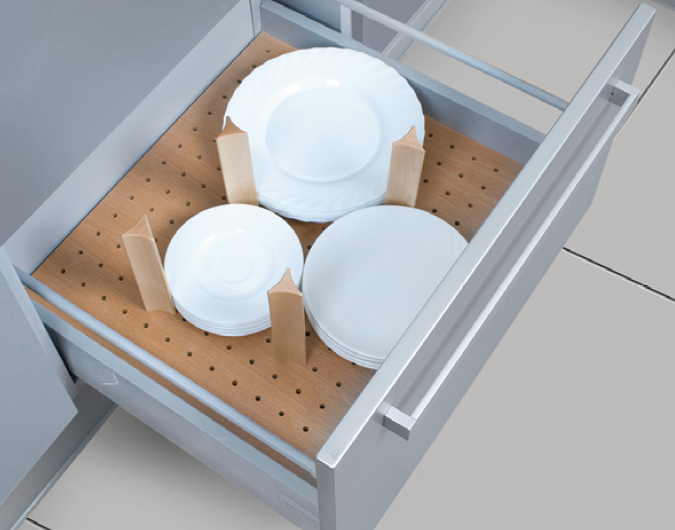 Поддон Fit Plates для тарелок и кастрюль с трехгранными ограничителями