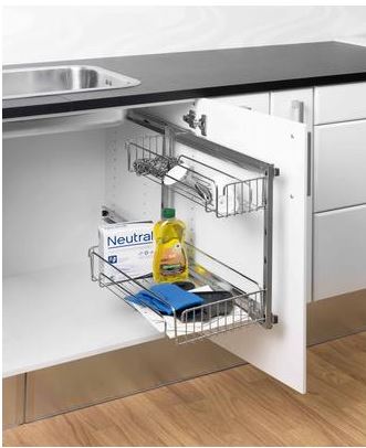 Корзина выдвижная Pelly Easy Basket 300